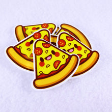 Load image into Gallery viewer, Set of 2 - Planar Resin - Cute Pizza - Kawaii