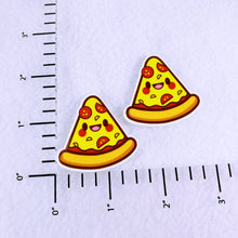 Load image into Gallery viewer, Set of 2 - Planar Resin - Cute Pizza - Kawaii