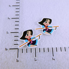 Load image into Gallery viewer, Set of 2 - Planar Resin - Mulan - Princess