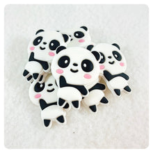 Load image into Gallery viewer, Set of 2 - PVC Resin - Panda Bear