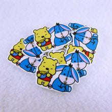 Load image into Gallery viewer, Set of 2 - Planar Resin - Winnie the Pooh