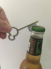 Load image into Gallery viewer, Mouse Head Bottle Opener - Bright Silver Chrome