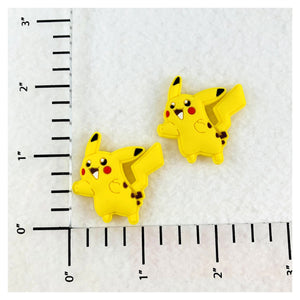 Set of 2 - PVC Resin - Pikachu - Pokemon