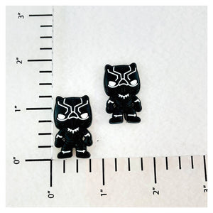 Set of 2 - PVC Rresin - Black Panther - Full Body - Marvel