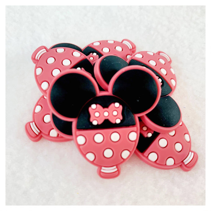 Set of 2 - PVC Resin -  Minnie Balloon