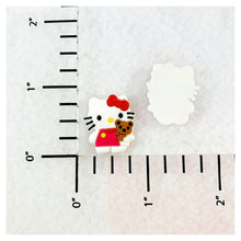 Load image into Gallery viewer, Set of 2 - PVC Resin - Hello Kitty with Teddy Bear
