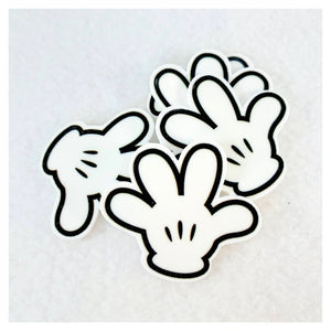 Set of 2 - Planar Resin - Mouse Hand, Mouse Glove