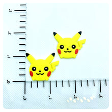 Load image into Gallery viewer, Set of 2 - PVC Resin -  Pikachu
