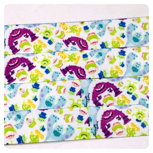 Ribbon by the Yard - Monsters U Scatter