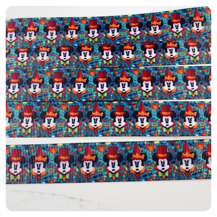 Ribbon by the Yard - Halloween Mickey & Minnie