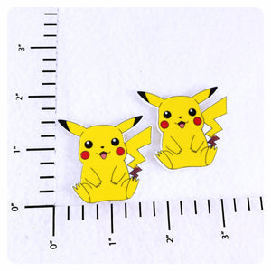Set of 2 - Planar Resin - Set of 2 - Planar Resin - Pikachu