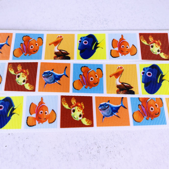 Ribbon by the Yard - Nemo Blocks