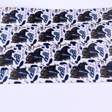 Load image into Gallery viewer, Ribbon by the Yard - 7/8&quot; - HP - Ravenclaw - Hat, Books, Scarf

