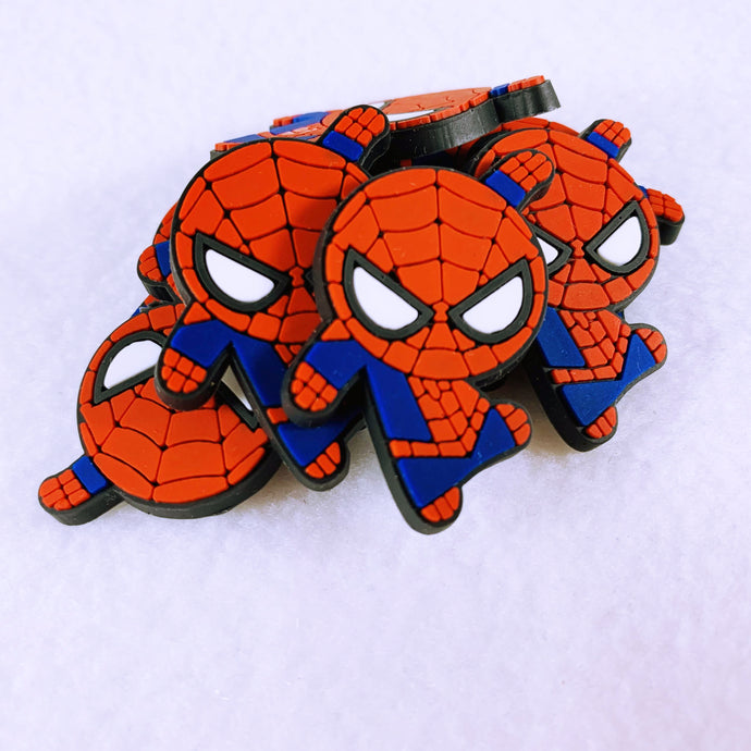 Set of 2 - PVC Resin -  Spiderman Swinging