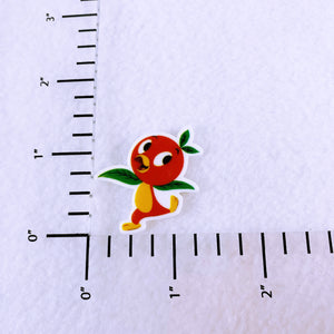 Set of 2 - Planar Resin - Florida Orange Bird