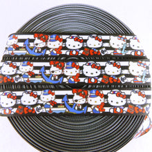 Load image into Gallery viewer, Ribbon by the Yard - 7/8&quot; - Hello Kitty with Anchors
