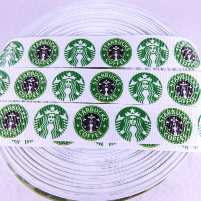 Ribbon by the Yard - Starbucks Logo