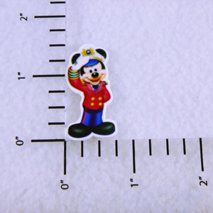 Set of 2 - Planar Resin - Captain Mickey, new style glossy