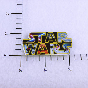 Set of 2 - Planar Resin - Star Wars Words on Black