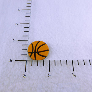 Set of 2 - PVC Resin -  Basketball