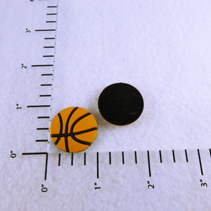 Set of 2 - PVC Resin -  Basketball