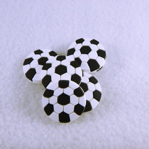 Set of 2 - PVC Resin -  Soccer Ball