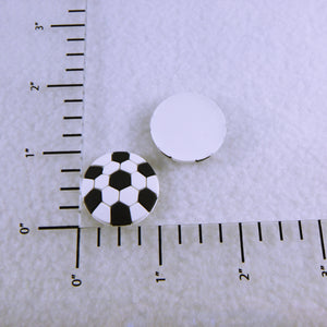 Set of 2 - PVC Resin -  Soccer Ball