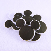 Load image into Gallery viewer, Set of 2 - PVC Resin -  Mickey Heads White &amp; Black
