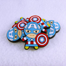 Load image into Gallery viewer, Set of 2 - PVC Resin -  Captain America Chibi
