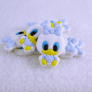 Set of 2 - PVC Resin -  Daisy Full Body Cutie