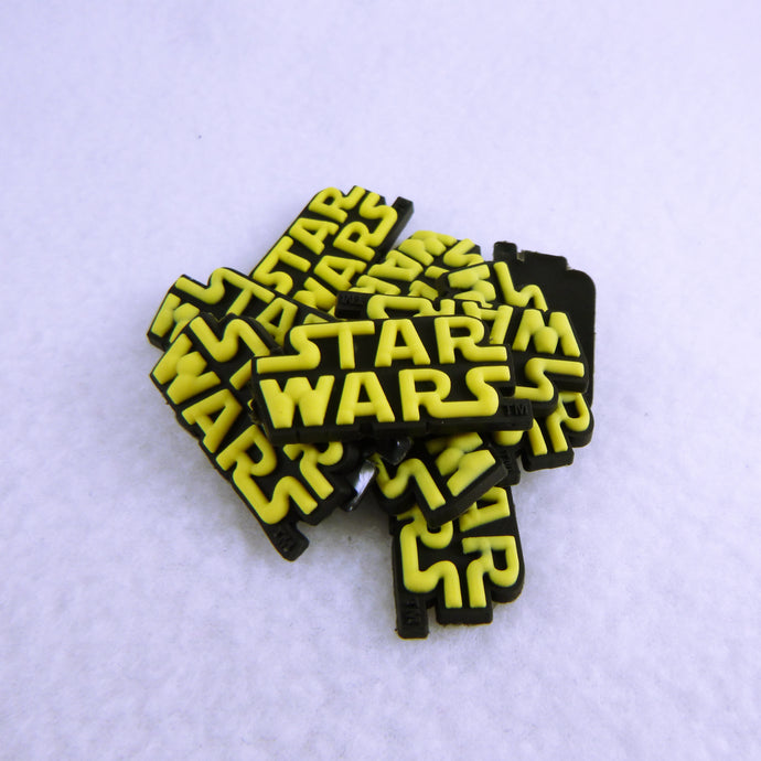 Set of 2 - PVC Resin -  Star Wars Words