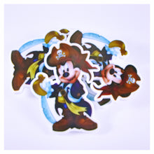 Load image into Gallery viewer, Set of 2 - Planar Resin - Pirate Mickey
