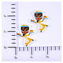 Load image into Gallery viewer, Set of 2 - Planar Resin - Tiana, Yellow Dress, v2
