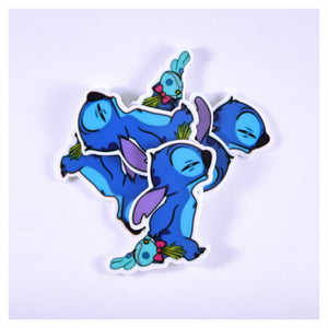 Set of 2 - Planar Resin - Stitch Dragging Scrump