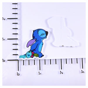 Set of 2 - Planar Resin - Stitch Dragging Scrump