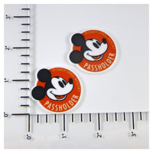 Load image into Gallery viewer, Set of 2 - Planar Resin - Disneyland Passholder
