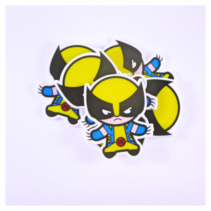 Set of 2 - Planar Resin - Wolverine Chibi