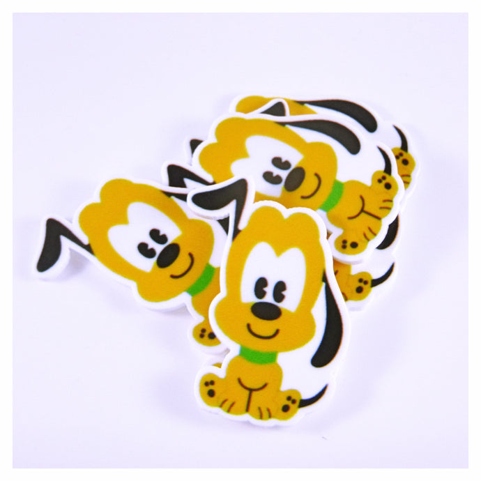 Set of 2 - Planar Resin - Pluto