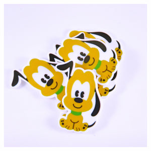 Set of 2 - Planar Resin - Pluto