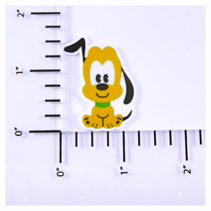 Set of 2 - Planar Resin - Pluto