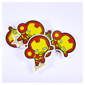 Set of 2 - Planar Resin - Set of 2 - Planar Resin - Iron Man Chibi