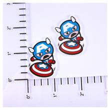 Load image into Gallery viewer, Set of 2 - Planar Resin - Set of 2 - Planar Resin - Captain America Chibi
