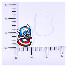 Load image into Gallery viewer, Set of 2 - Planar Resin - Set of 2 - Planar Resin - Captain America Chibi
