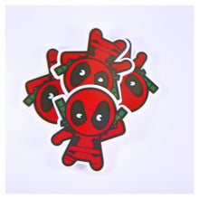 Load image into Gallery viewer, Set of 2 - Planar Resin - Deadpool Chibi
