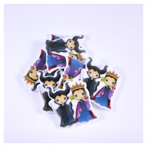 Set of 2 - Planar Resin - Evil Queen / Maleficent