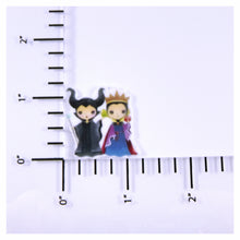 Load image into Gallery viewer, Set of 2 - Planar Resin - Evil Queen / Maleficent
