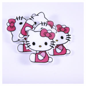 Set of 2 - Planar Resin - Hello Kitty Pink Shirt