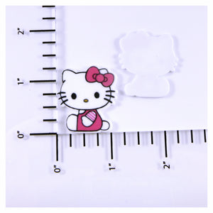 Set of 2 - Planar Resin - Hello Kitty Pink Shirt