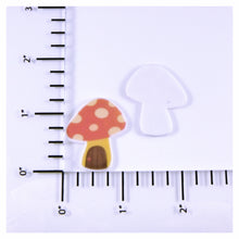 Load image into Gallery viewer, Set of 2 - Planar Resin - Mushrooms - Pink
