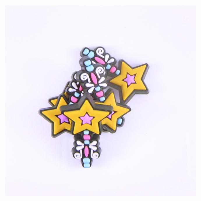 Set of 2 - PVC Resin -  Princess Wand